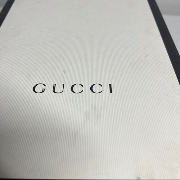 Authentic Gucci Classic Black & White Empty Shoe Storage Gift Box 14.5 x 8 x 5” - Picture 5 of 12